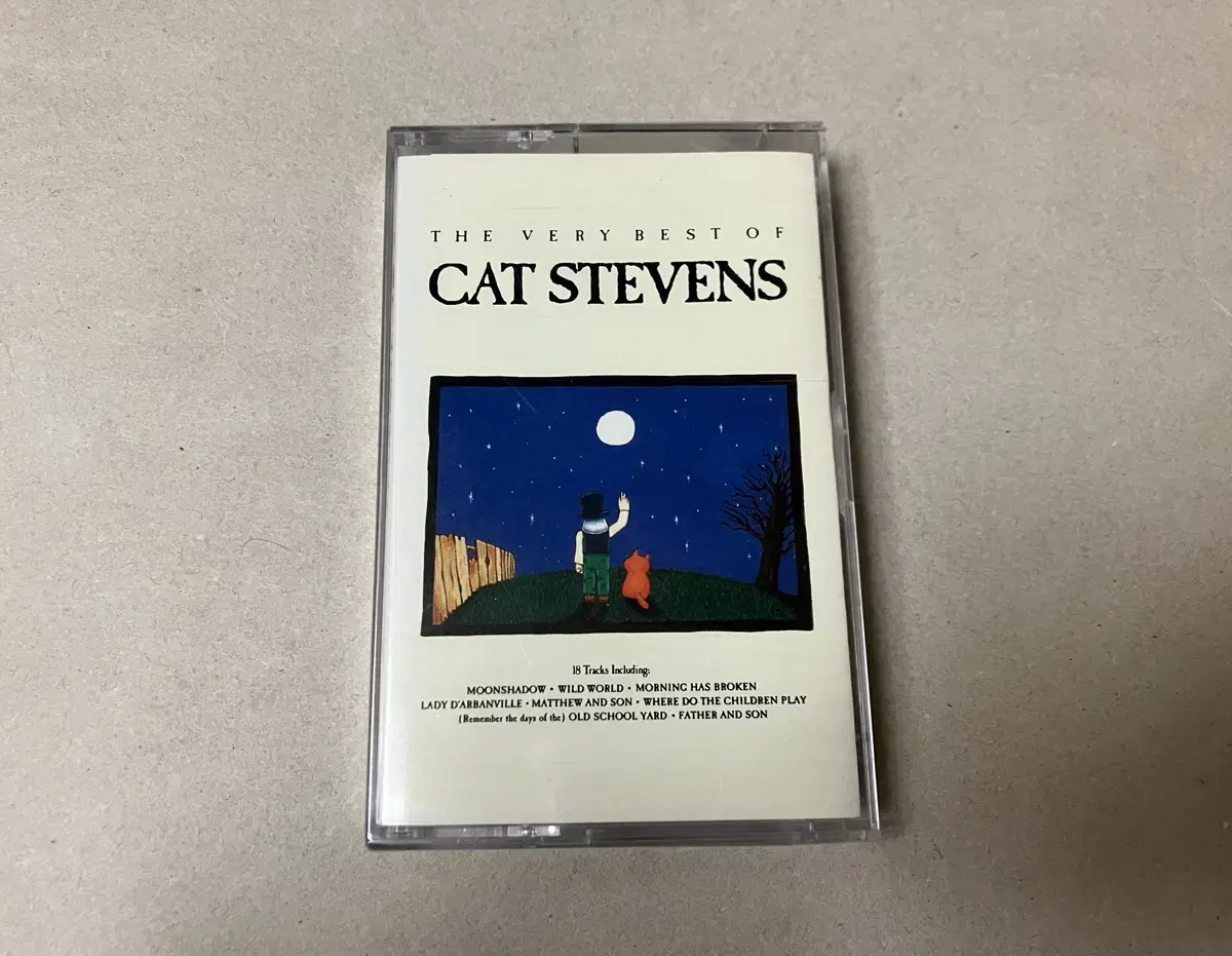 캣 스티븐스 Cat Stevens 베스트 포크음악 미개봉 카세트 테이프